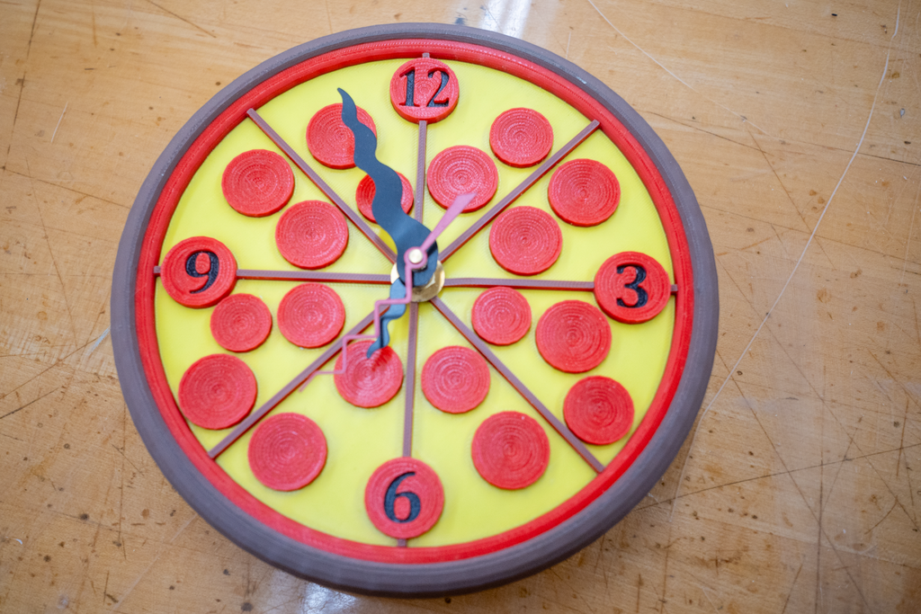 Pizza Clock