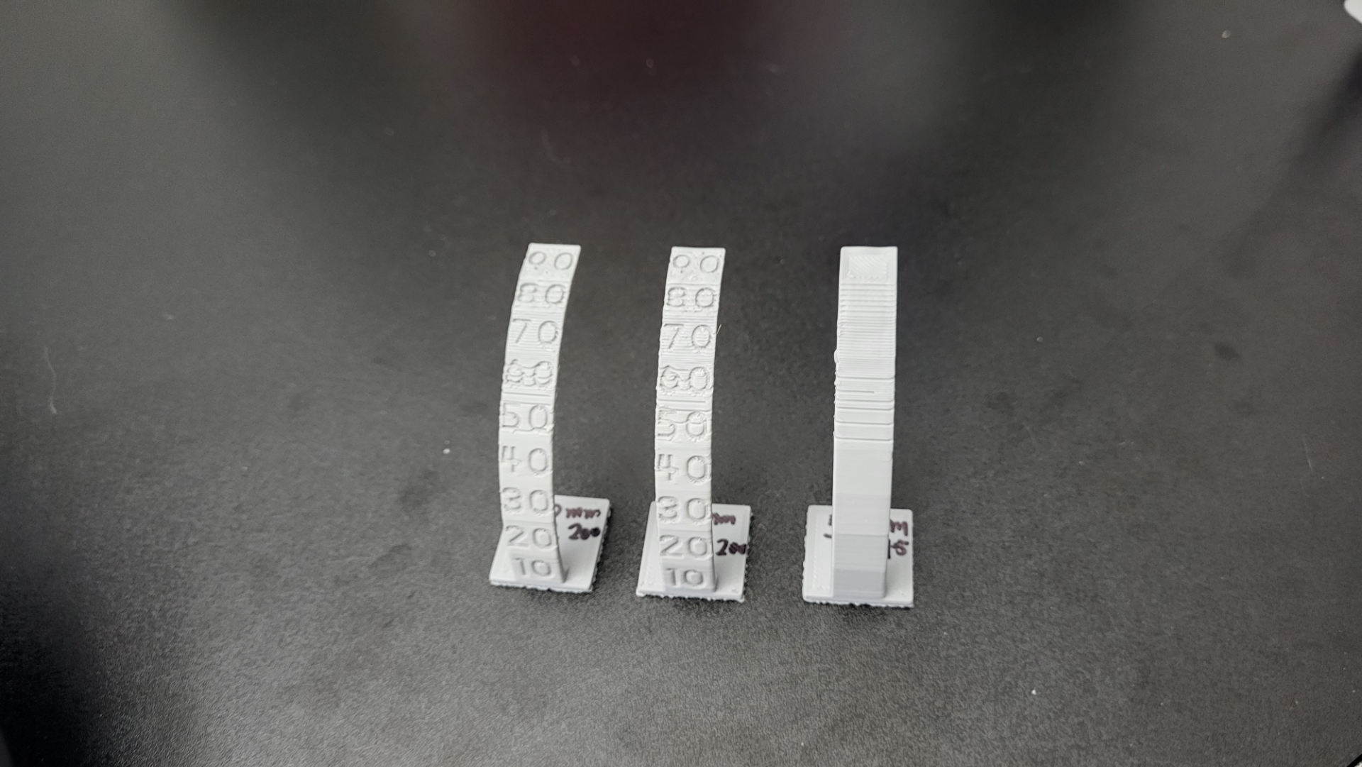 Overhang & Cooling Test (Variable degrees available)