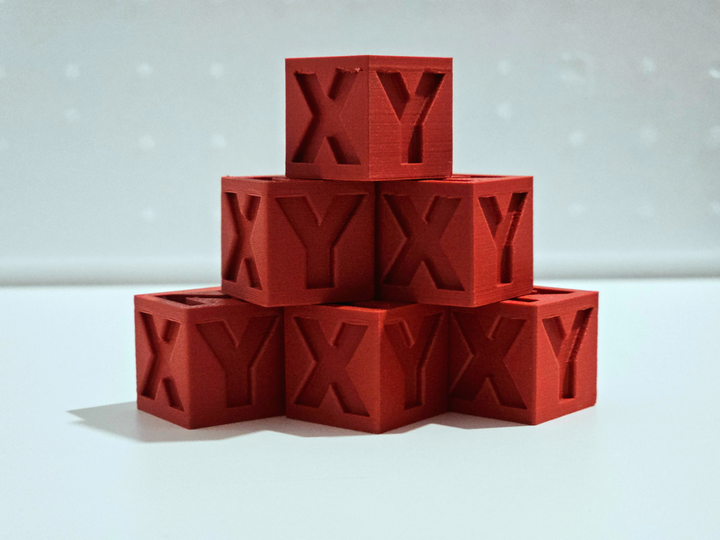 Calibration cube XYZ