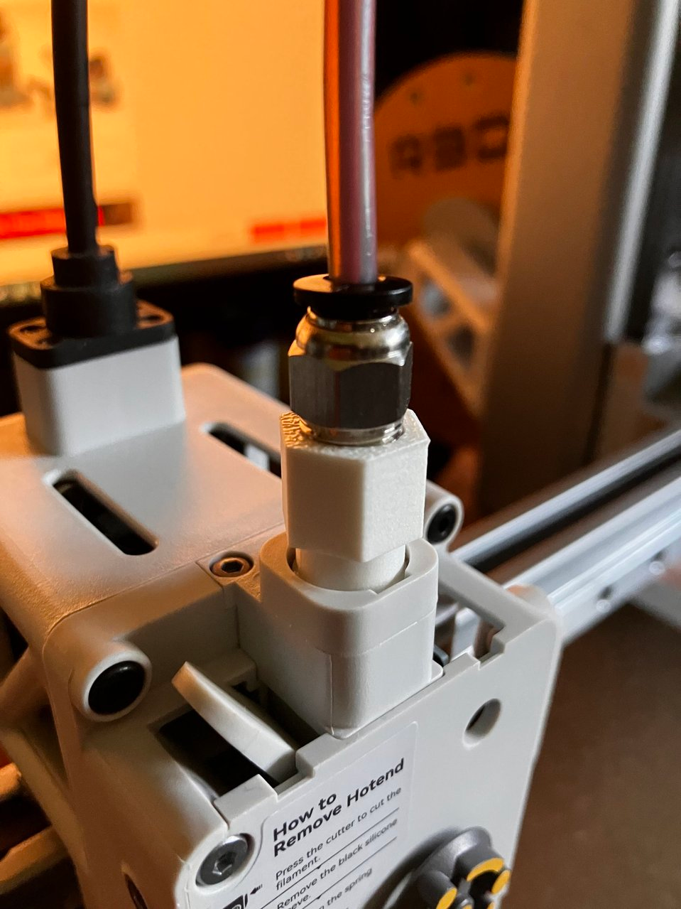 A1/A1 Mini Single PTFE Inlet