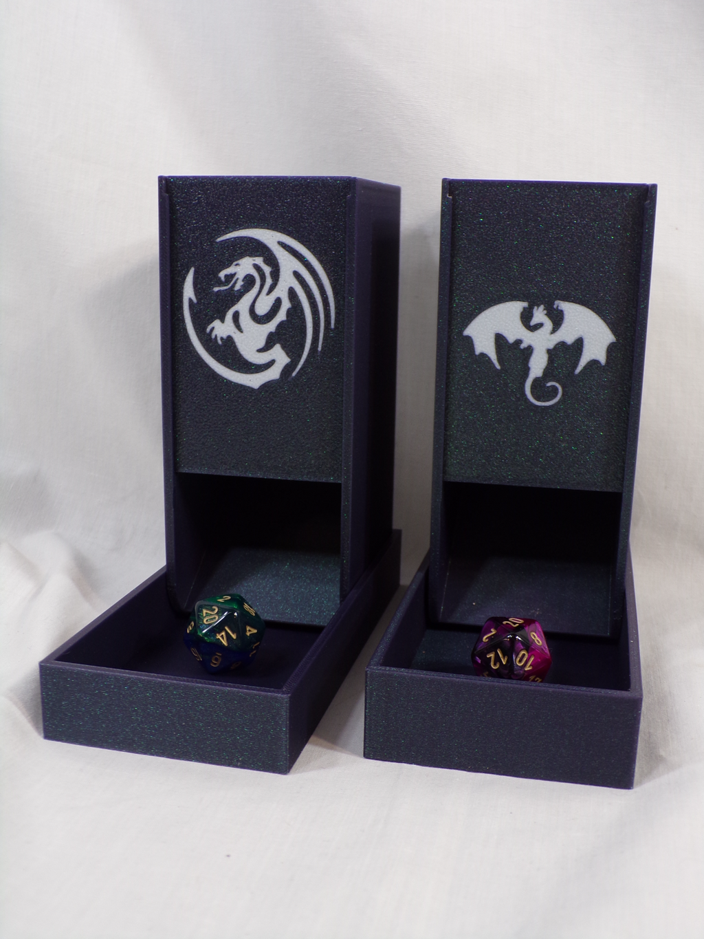 Portable Dice Tower & Dice Storage