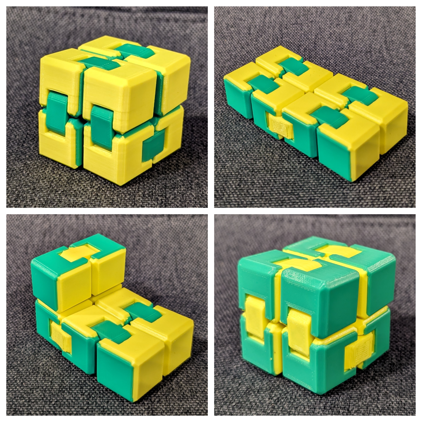 Two-faced Sturdy Infinity Cube