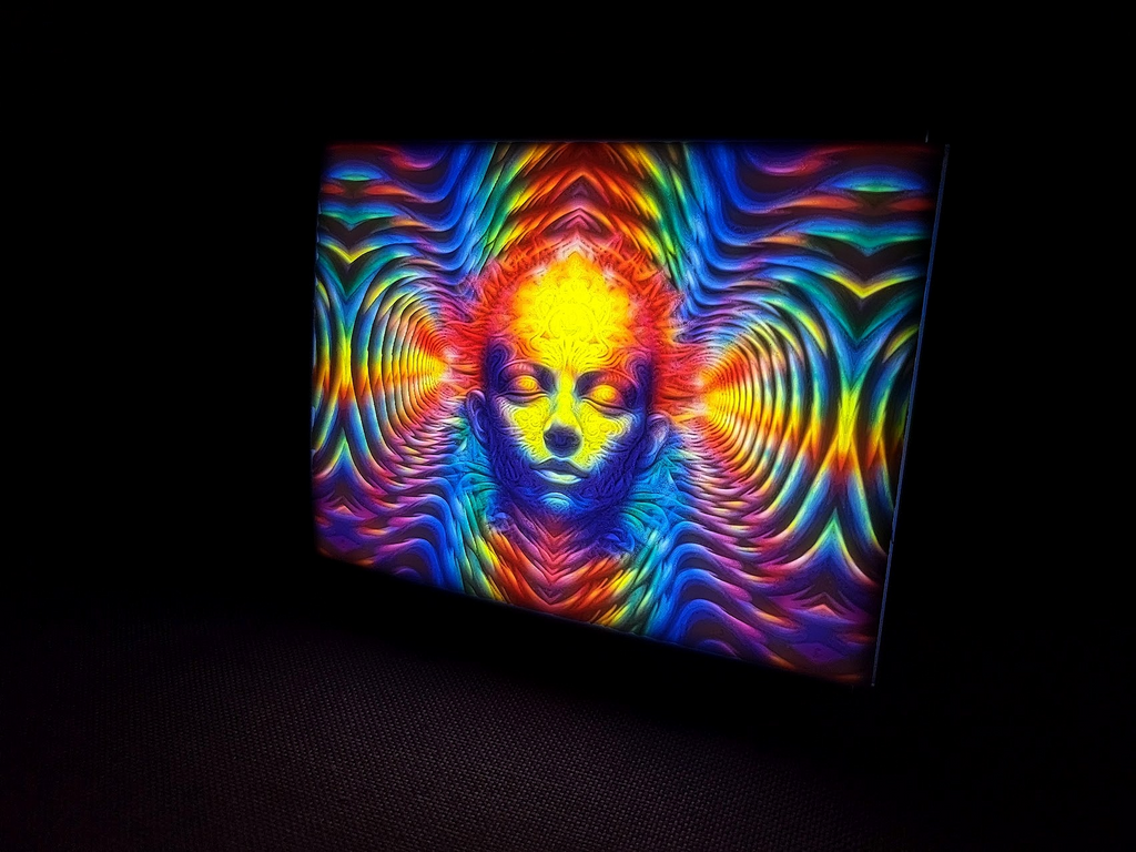 Meditation CMYK Lithophane