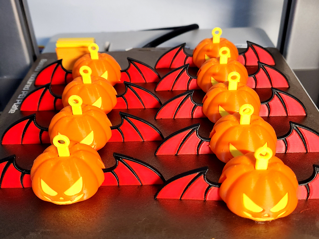 Bat Pumpkin（Print-in-place）