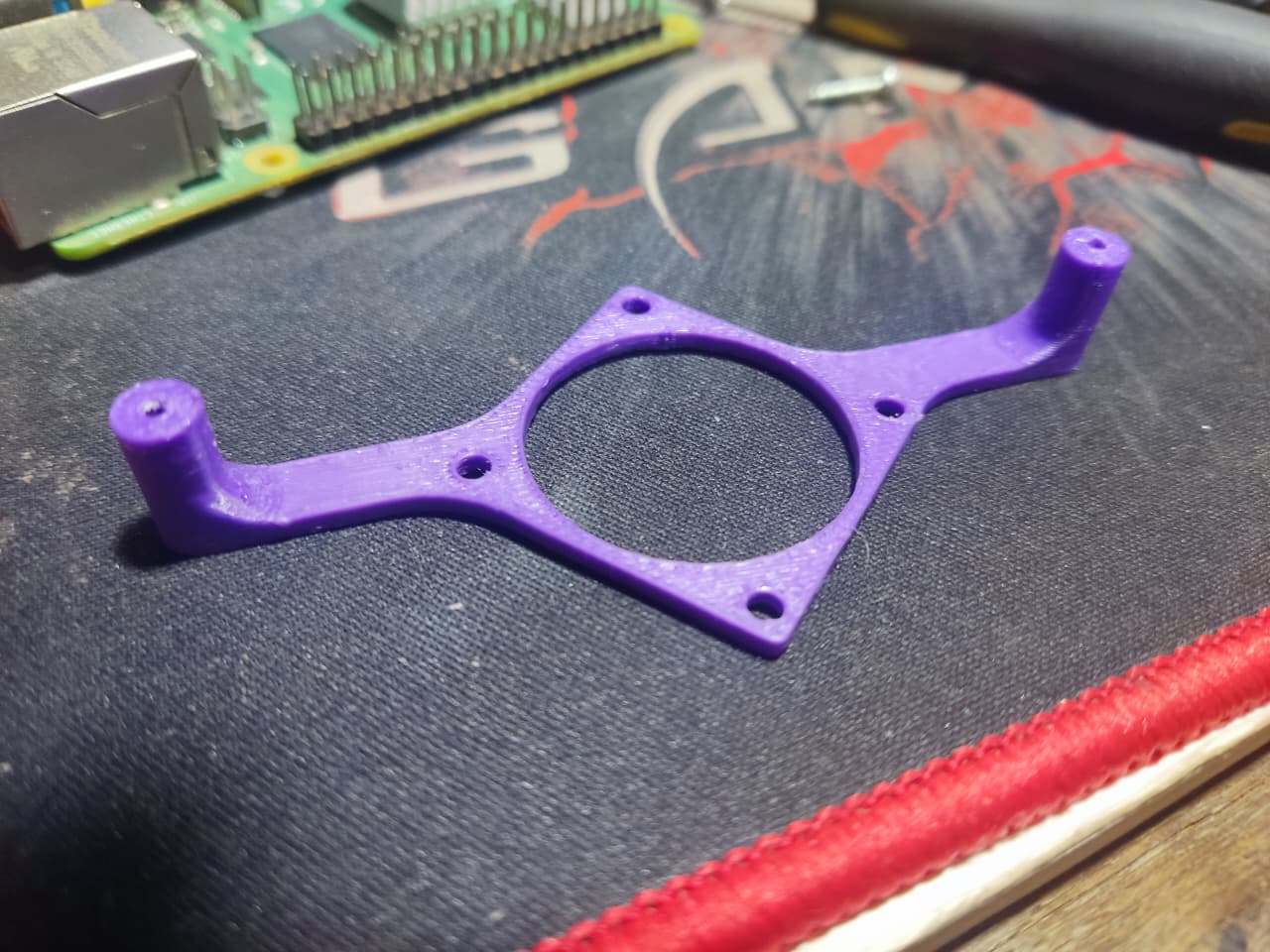 Suporte cooler raspberrry pi