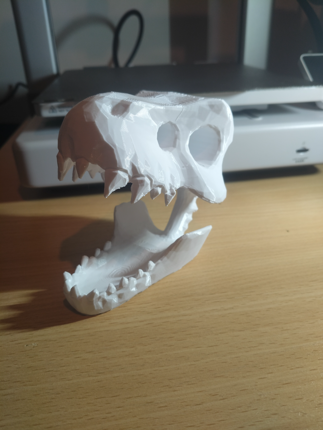 Dinosaur head decoration