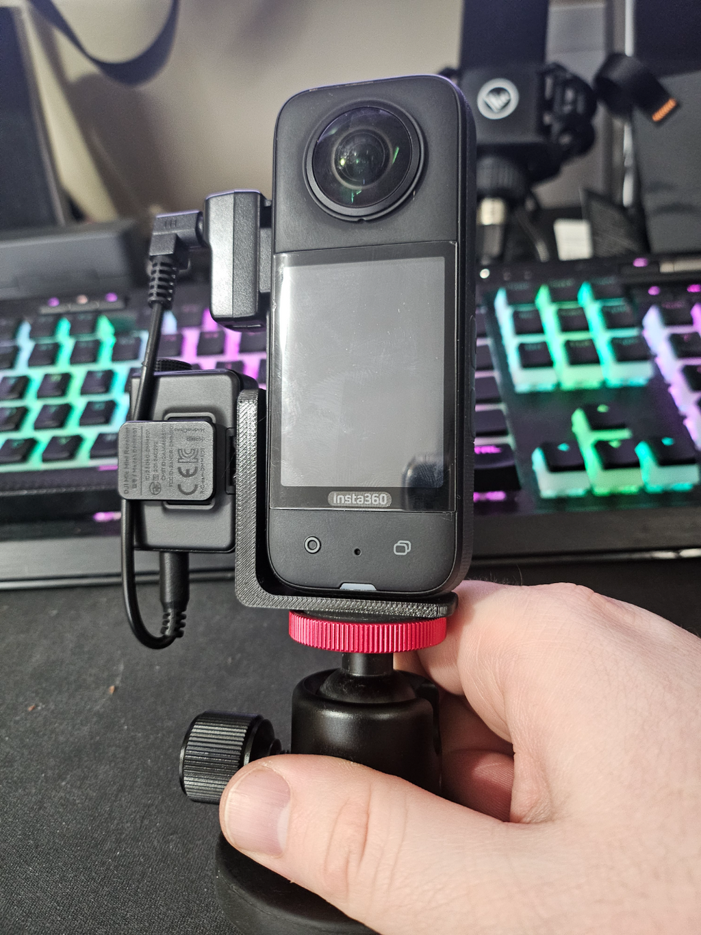 DJI Mic Mini Mount for Insta360 x3