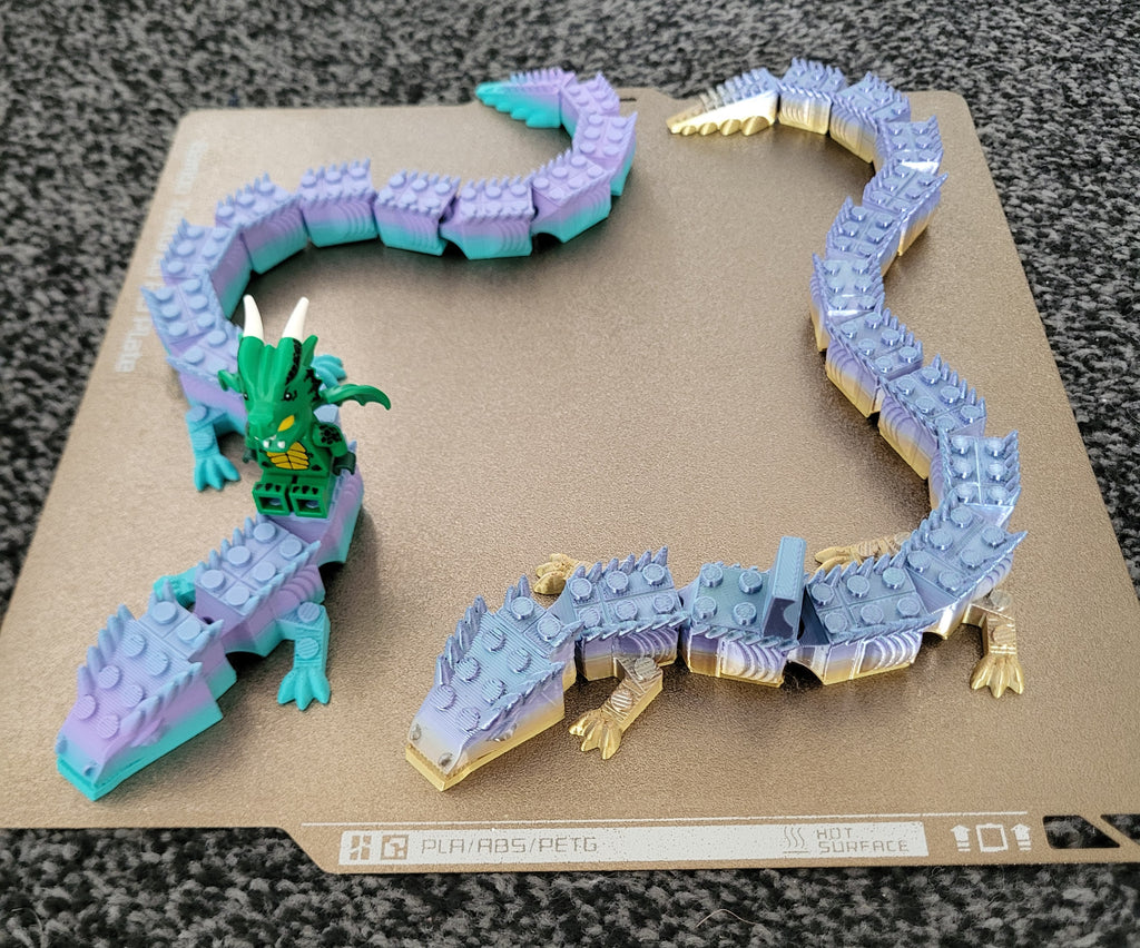 Dragon Rider for brick mini figure