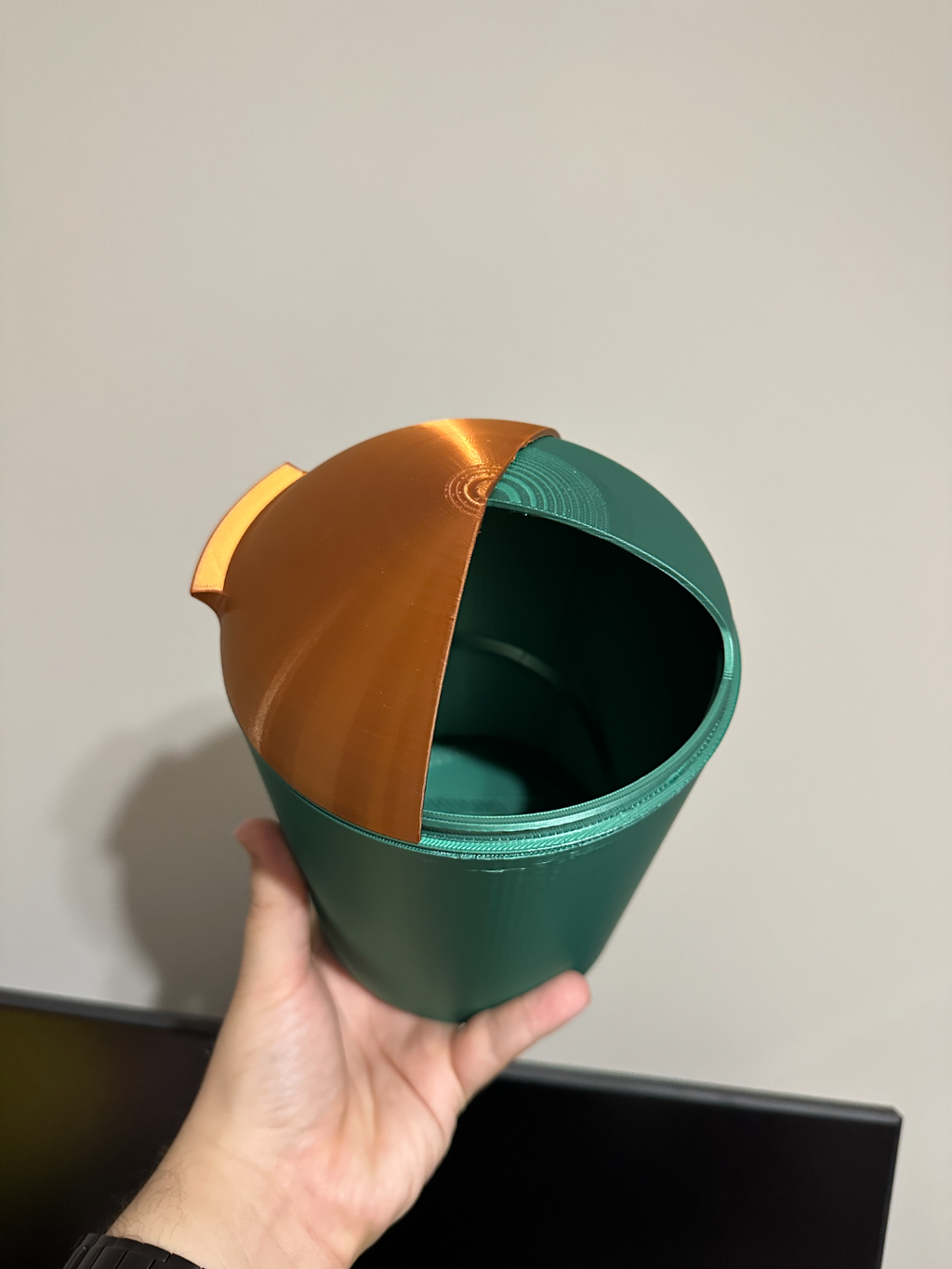 Rotating Trash Can