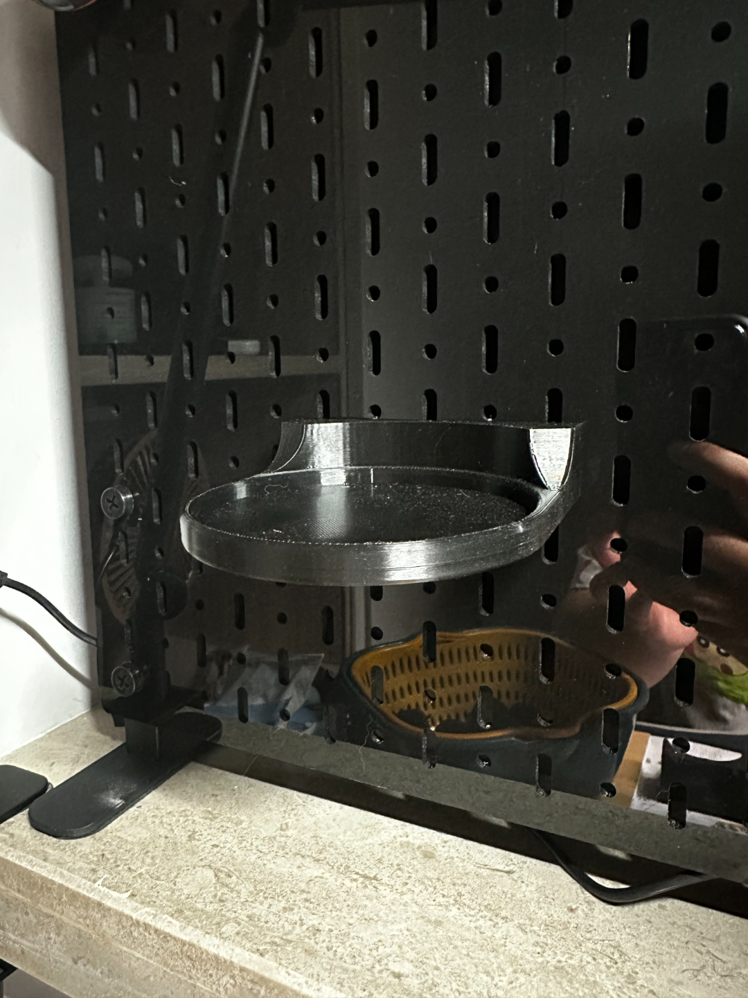 宜家洞洞板十厘米直径圆盘架