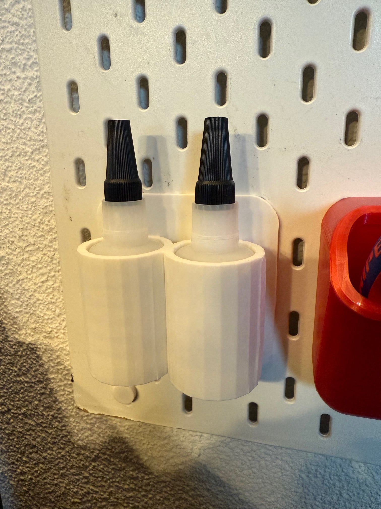 IKEA SKADIS Kraftprotz Doppelhalter 38mm Flaschen