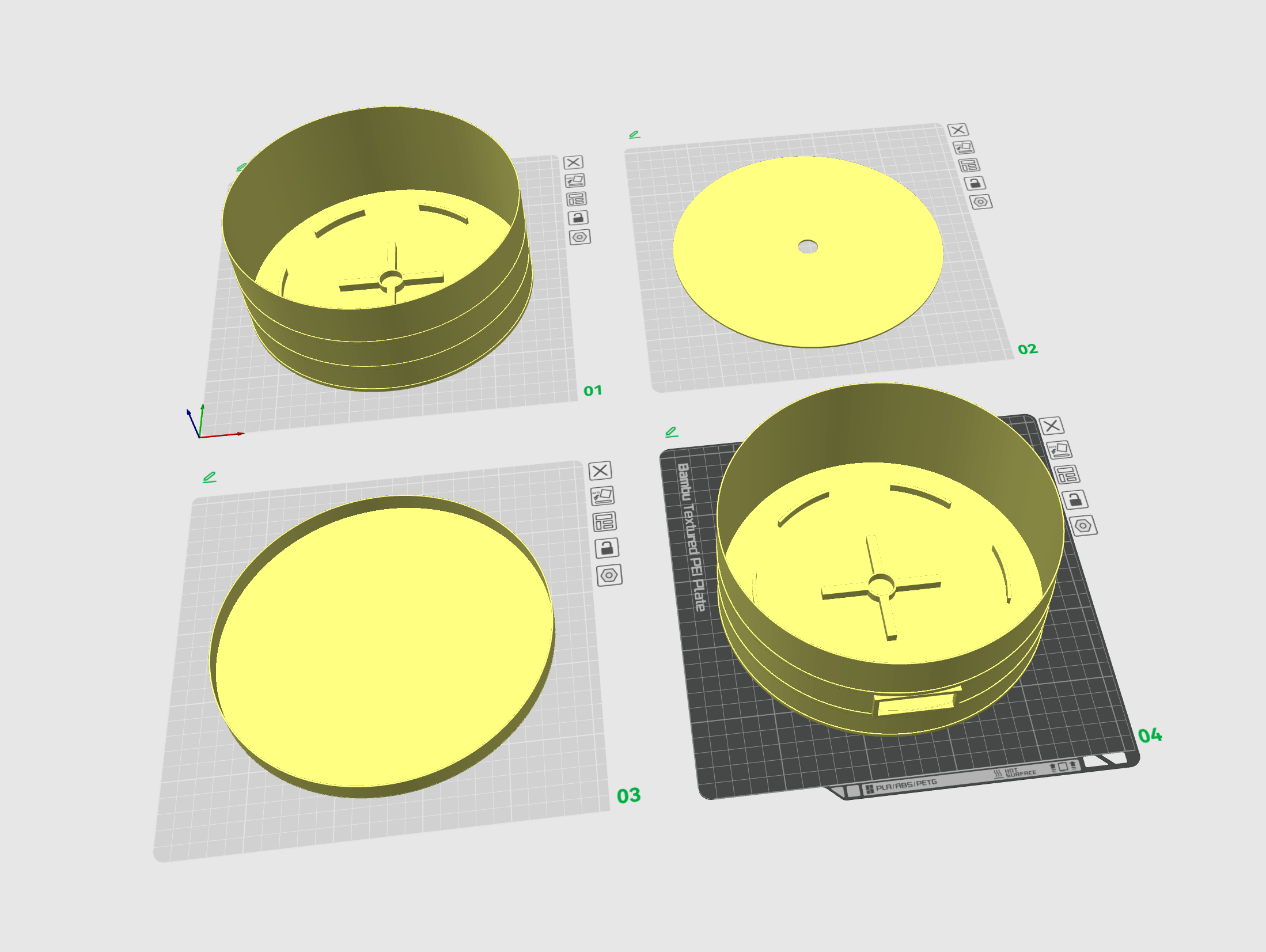 POTE PARA FILAMENTO - BY @Genial3dLab