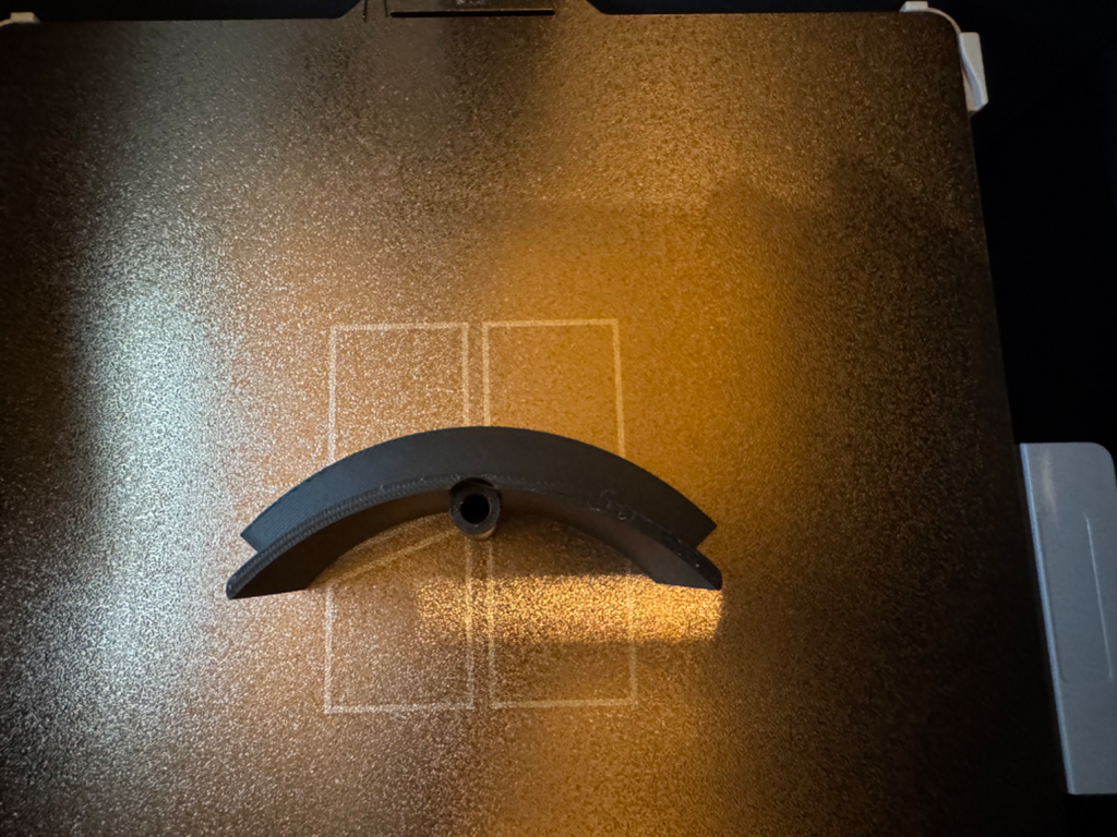 Magnetic mount under desk headphone stand