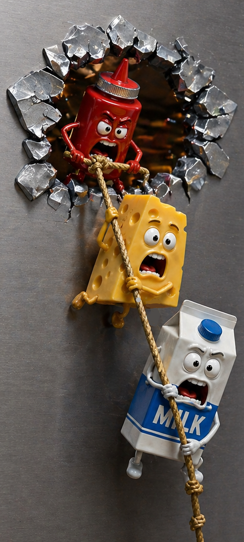 MAGNET escape from the refrigerator