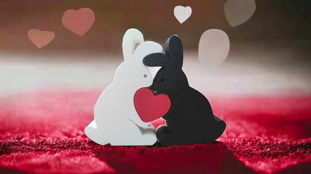 Bunnies Love Puzzle