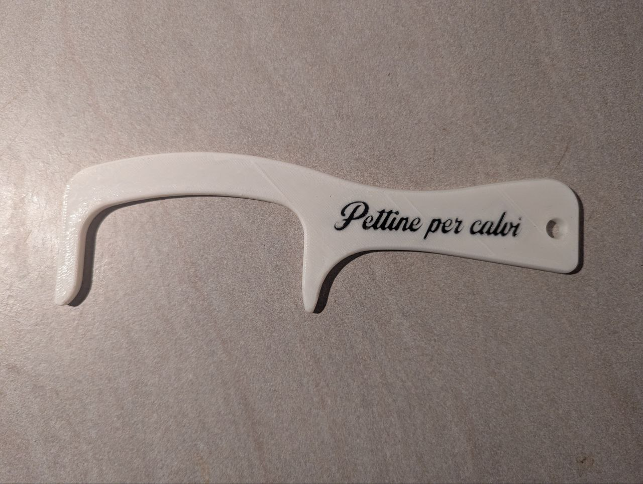 Pettine per calvi