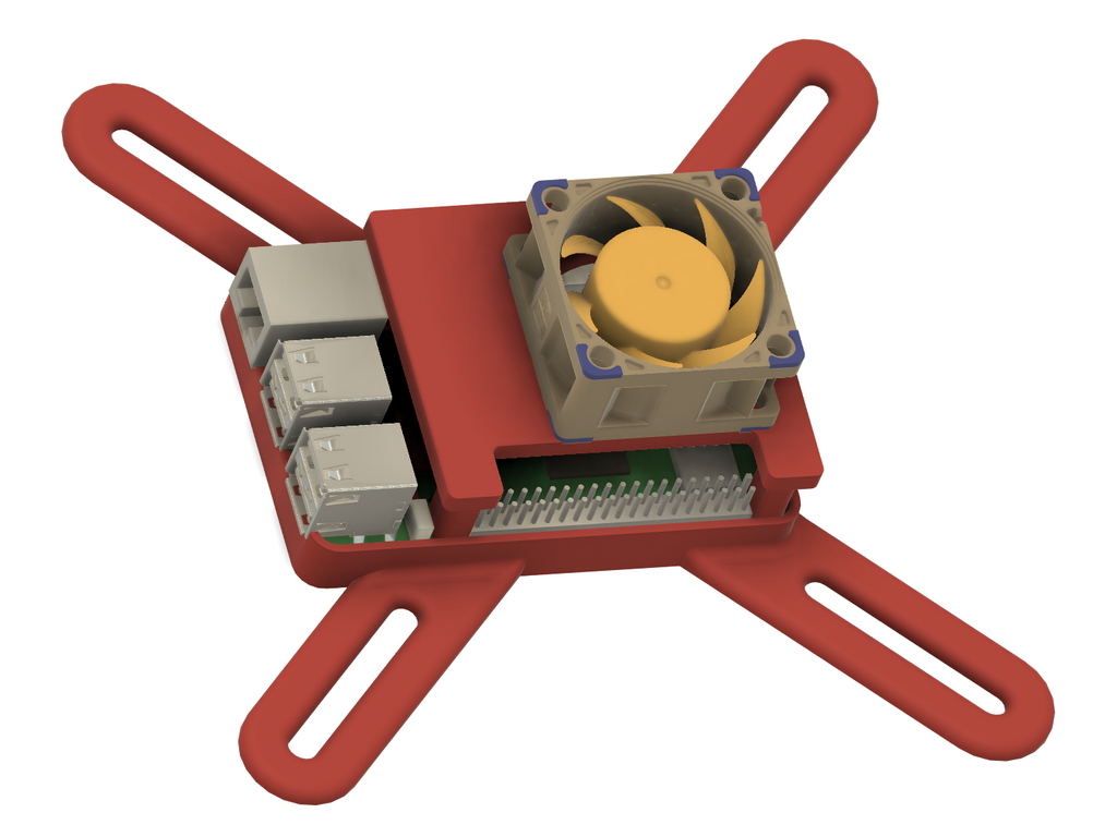 Raspberry Pi 5 VESA 75mm to 100mm