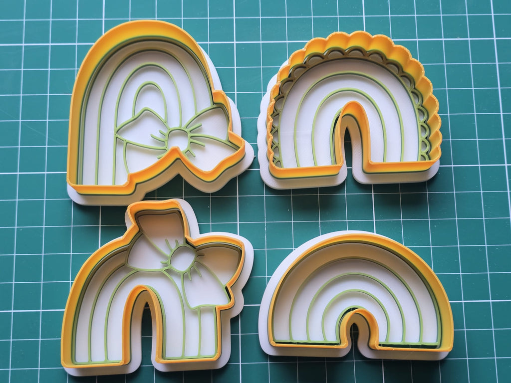 Rainbow Cookie Cutter Stamp Set 1