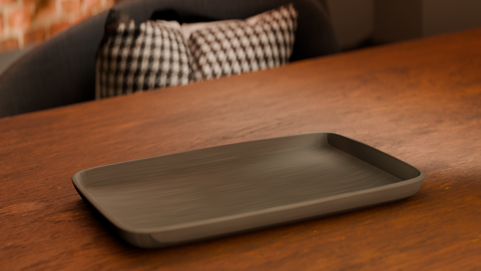 Modern Rectangular Tray
