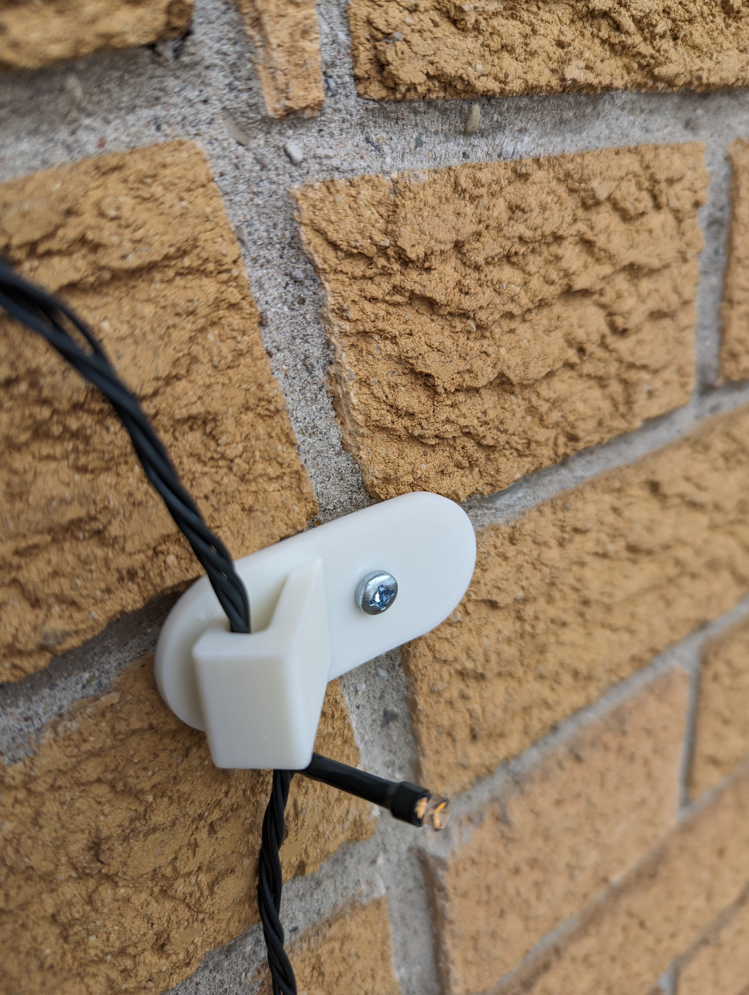 Wall Mounted Christmas Light Clip