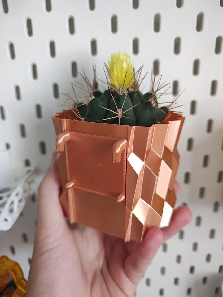 Crystal Chandelier Pot and Planter for Ikea Skadis