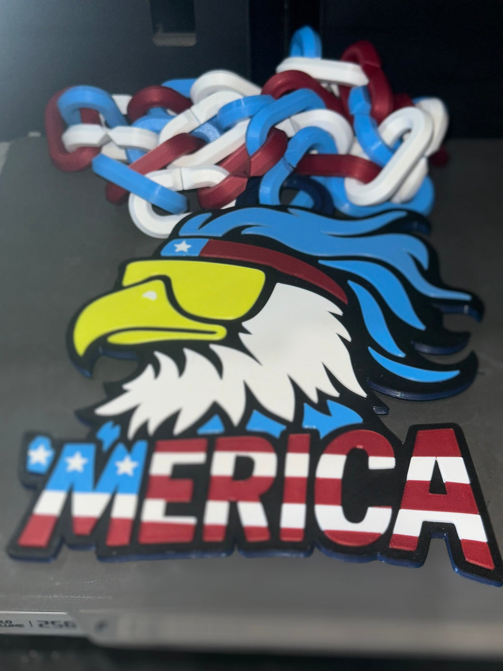 Merica chain pendant
