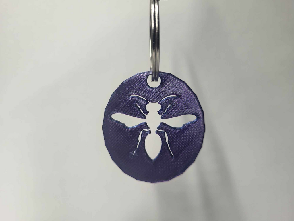 Wasp keychain