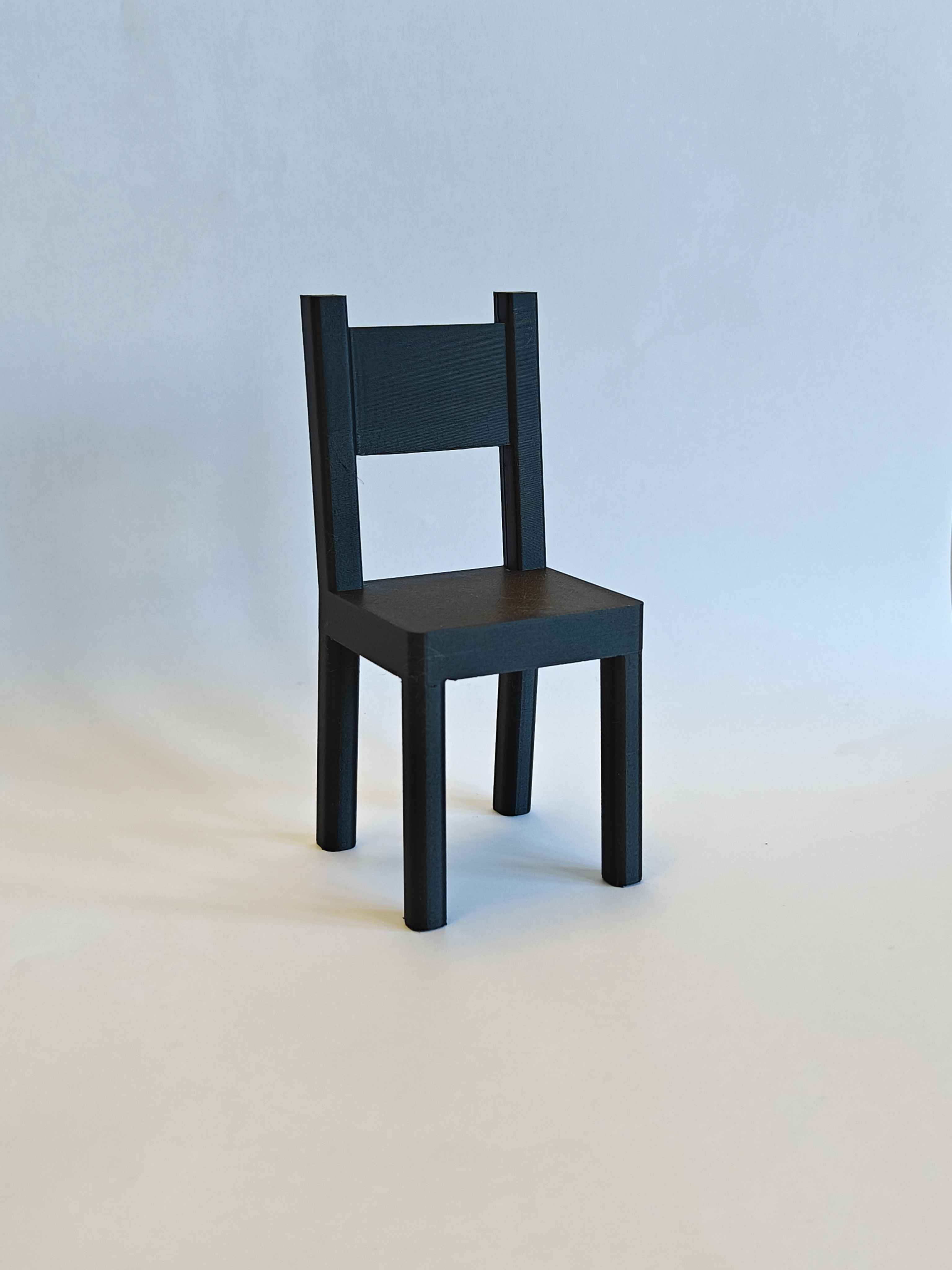 Simple Chair #2 - Flat Back