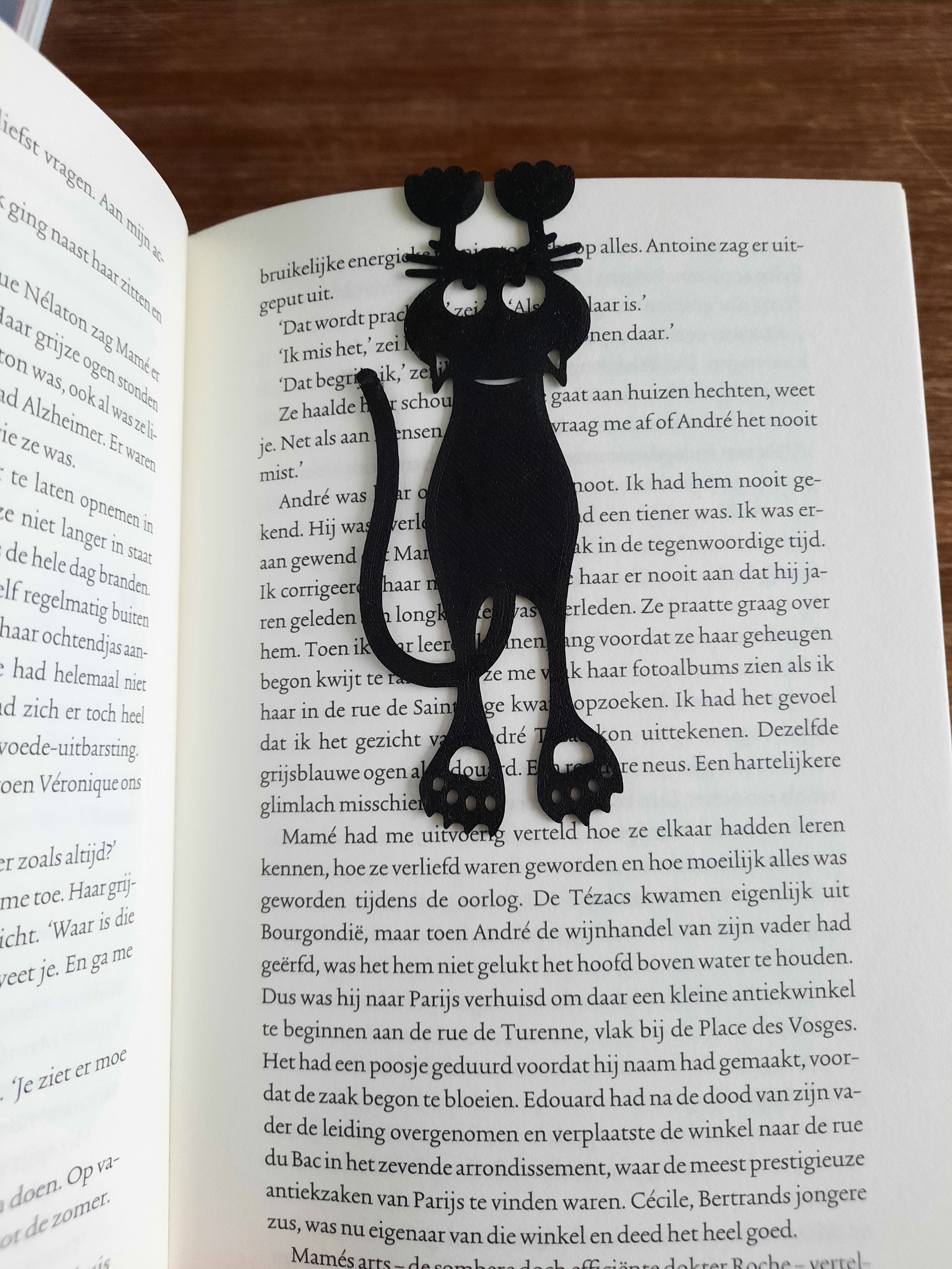 The Hanging Cat Bookmark
