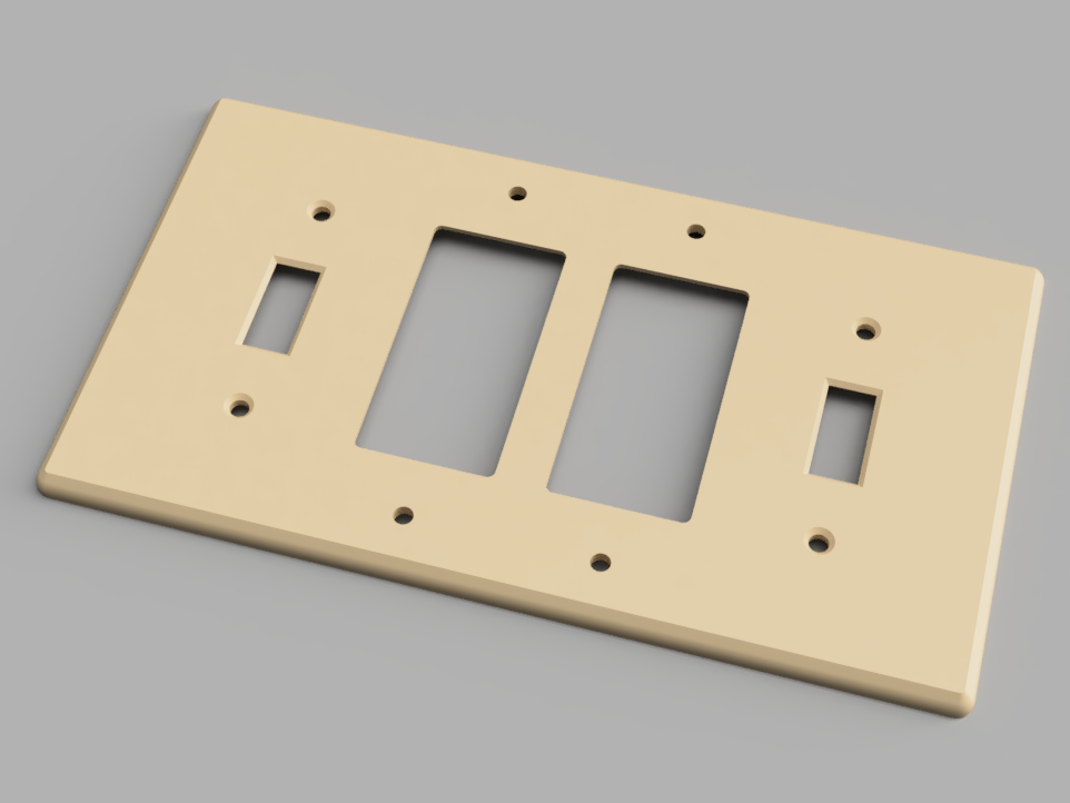 Modular Switch Plate Covers