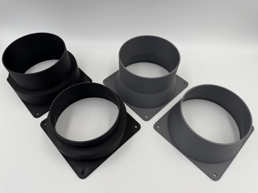 120mm Fan To 100mm Pipe Adaptors