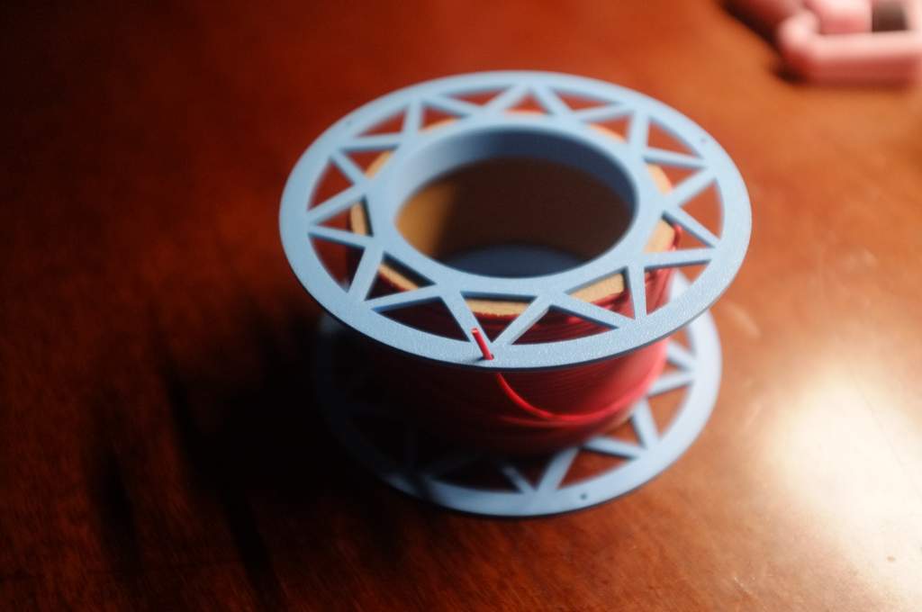 Mini filament spool for 75 mm core