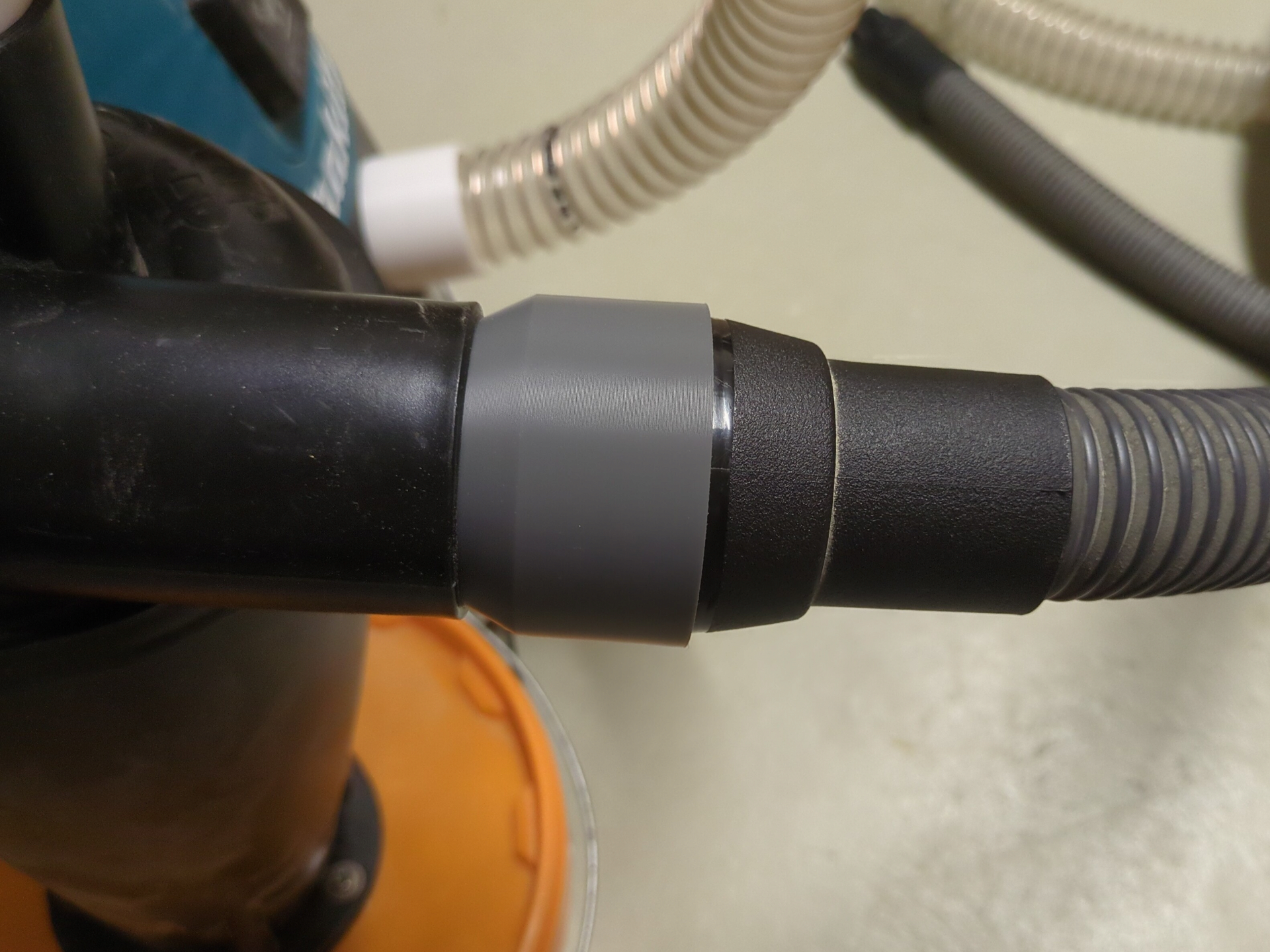 Dust Collection Adapter - Vacuum Hose to 50mm male