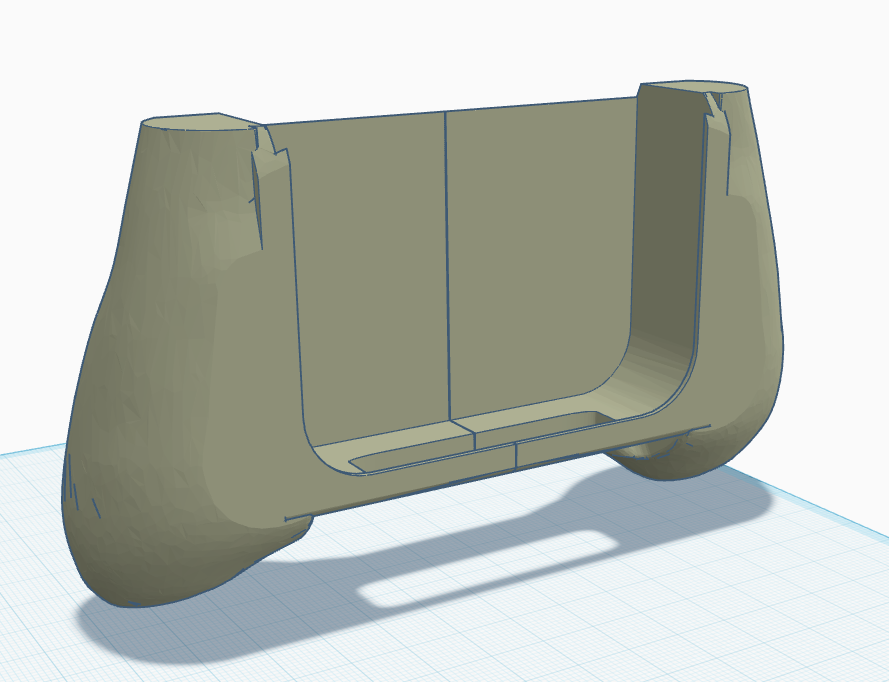 R36S Retro Gaming Console Grip - Pyreling Remix