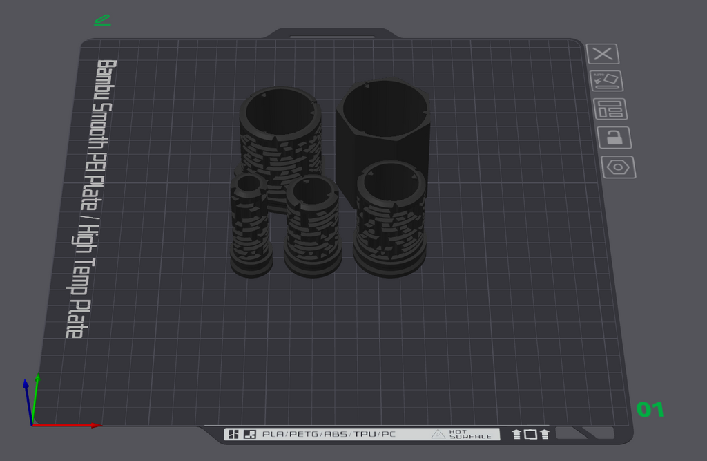 Cylindrical Maze