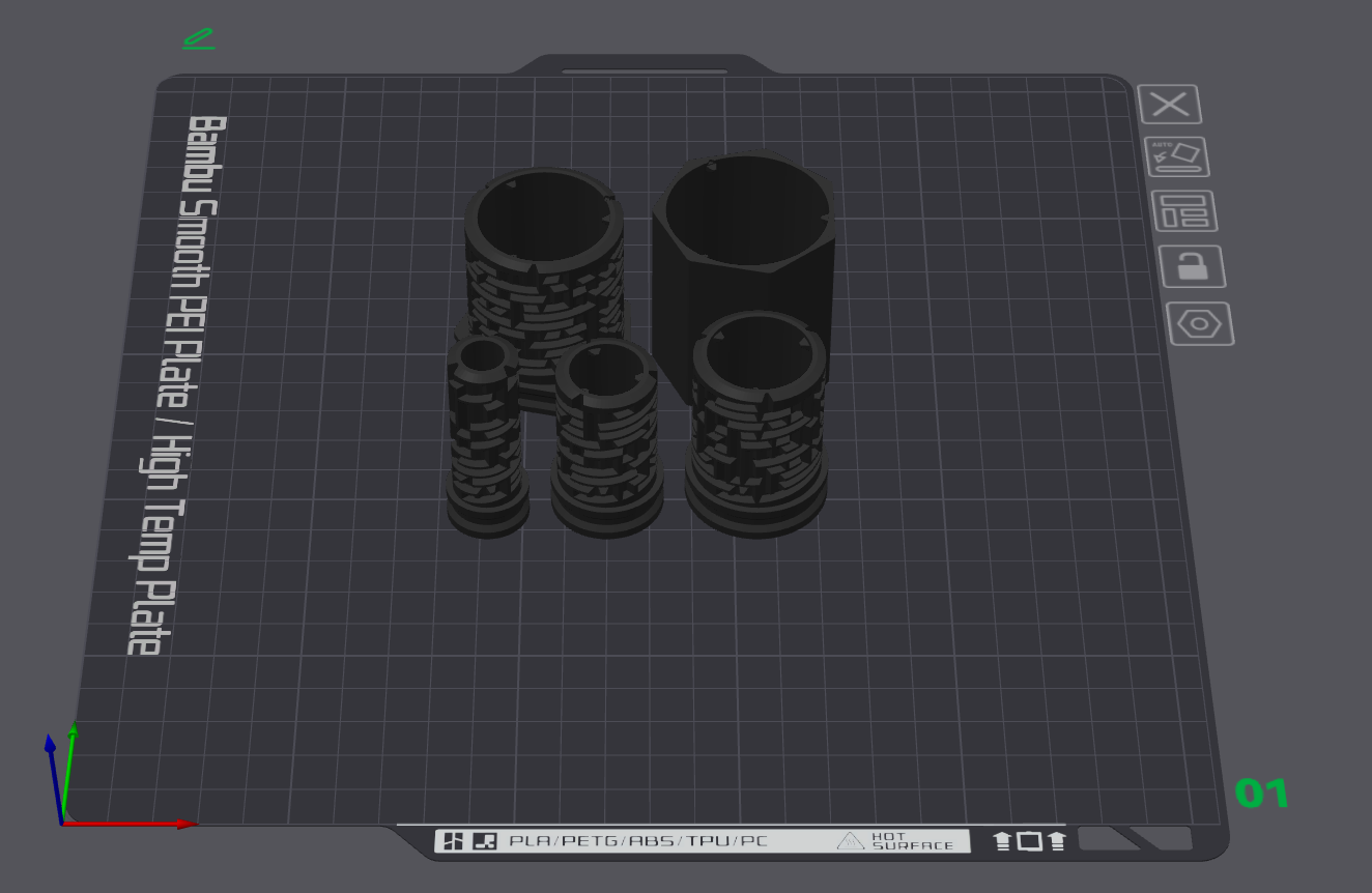 Cylindrical Maze