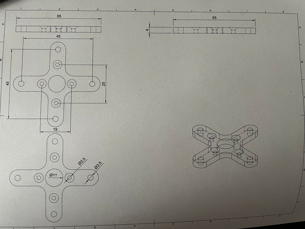 RC Plane motor mount
