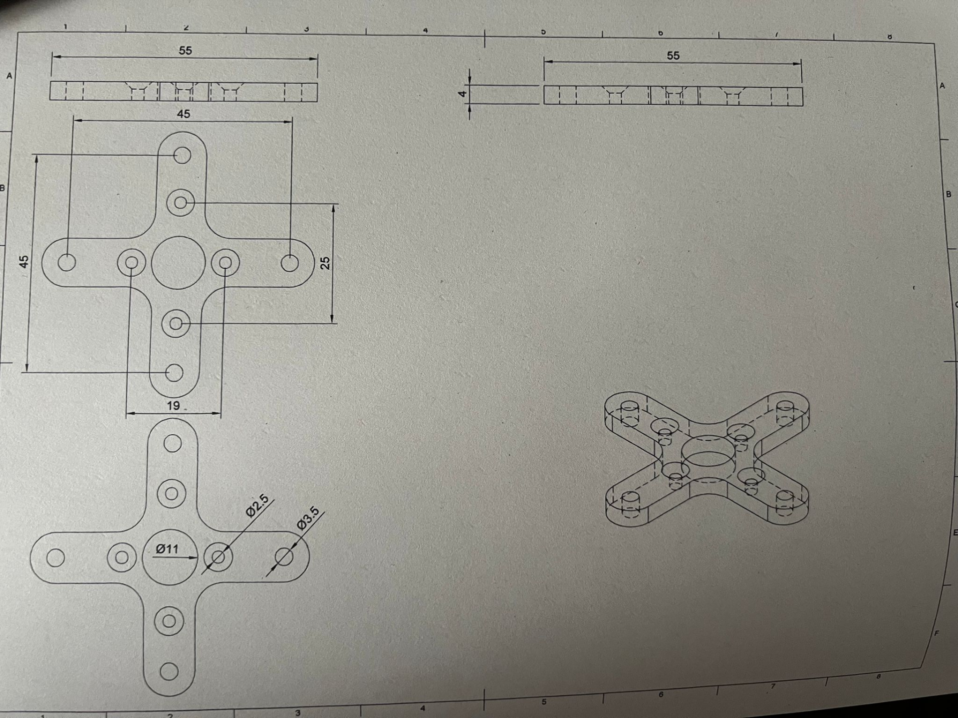 RC Plane motor mount