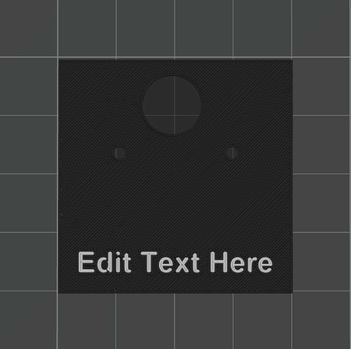 Earring Tag with custom text