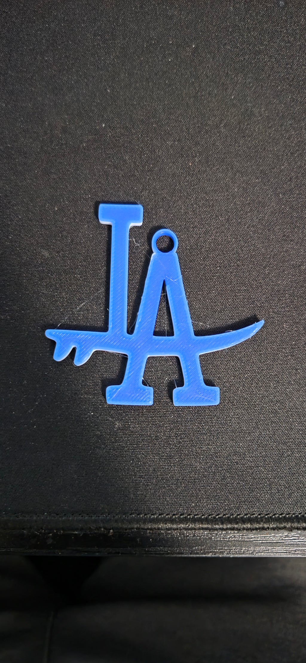 LA Surfboard Keychain