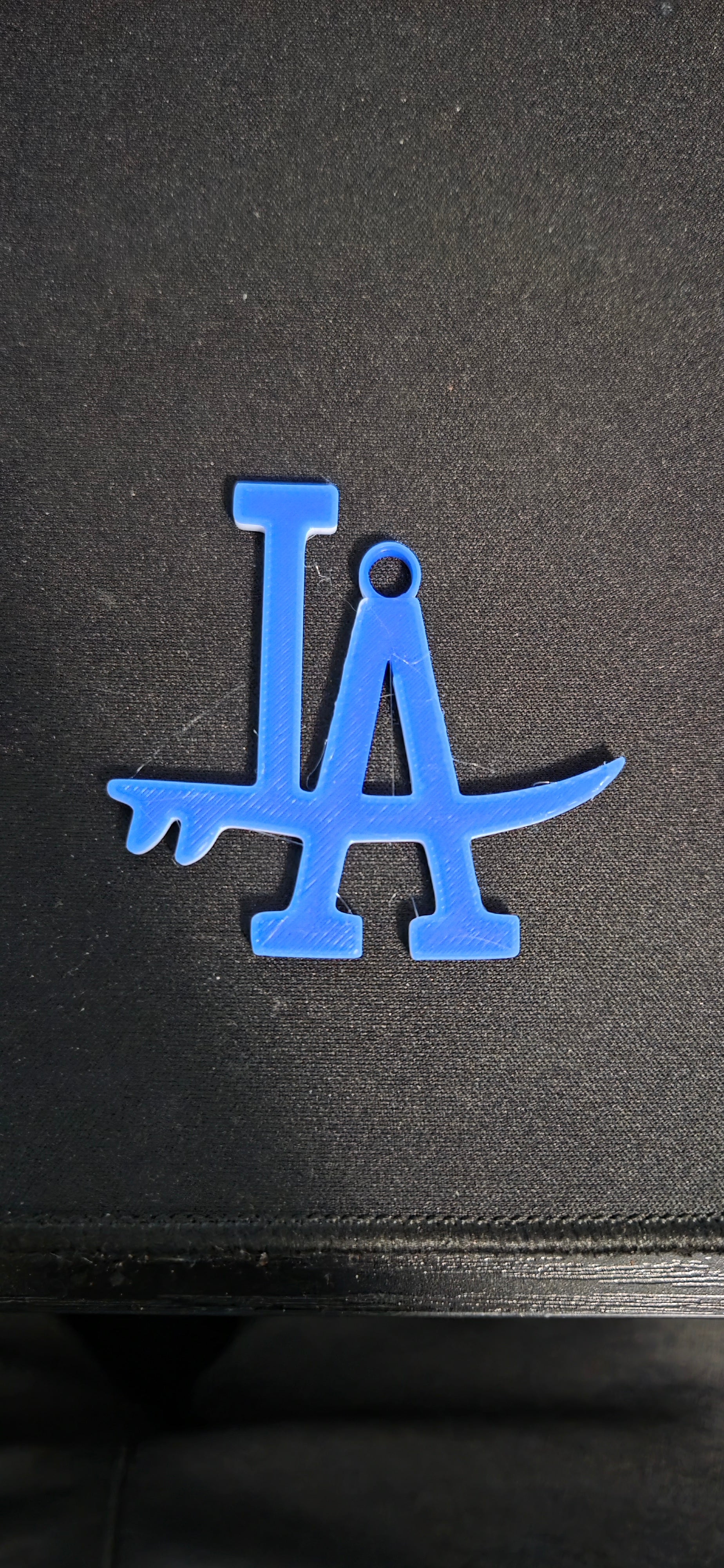 LA Surfboard Keychain