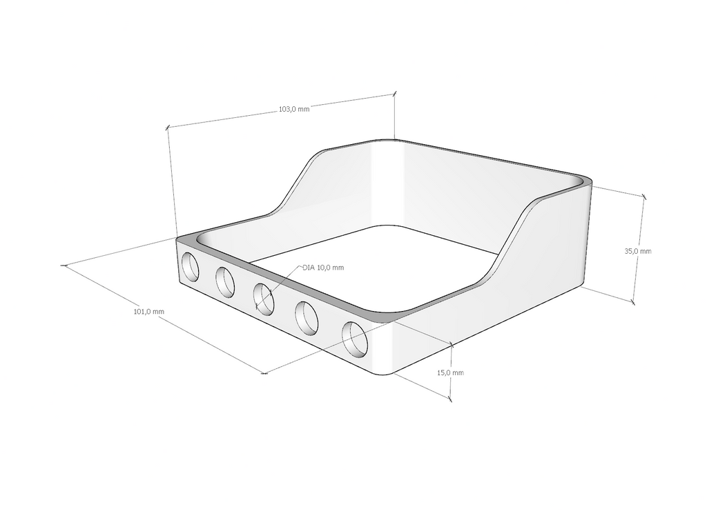 Bambulab P1P/P1S/X1C Poop with IKEA pen cup