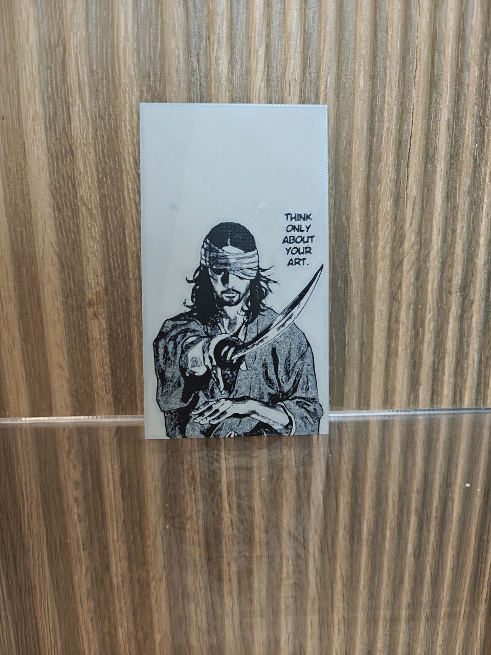 "Think Only About Your Art" – Vagabond Hueforge
