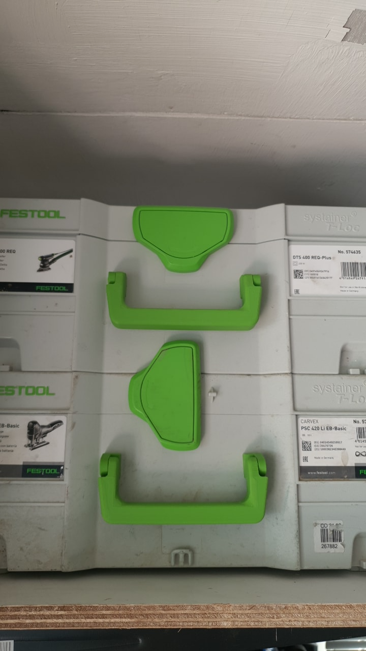 Festool Systainer front handle DIY