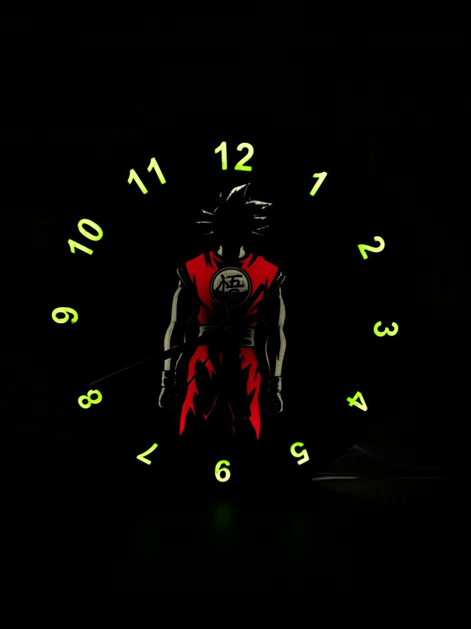 Songoku clock lightbox