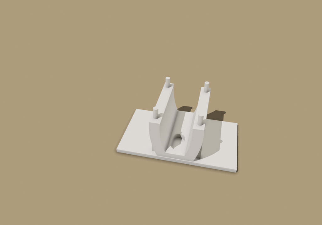 skateboard commandstrip mount