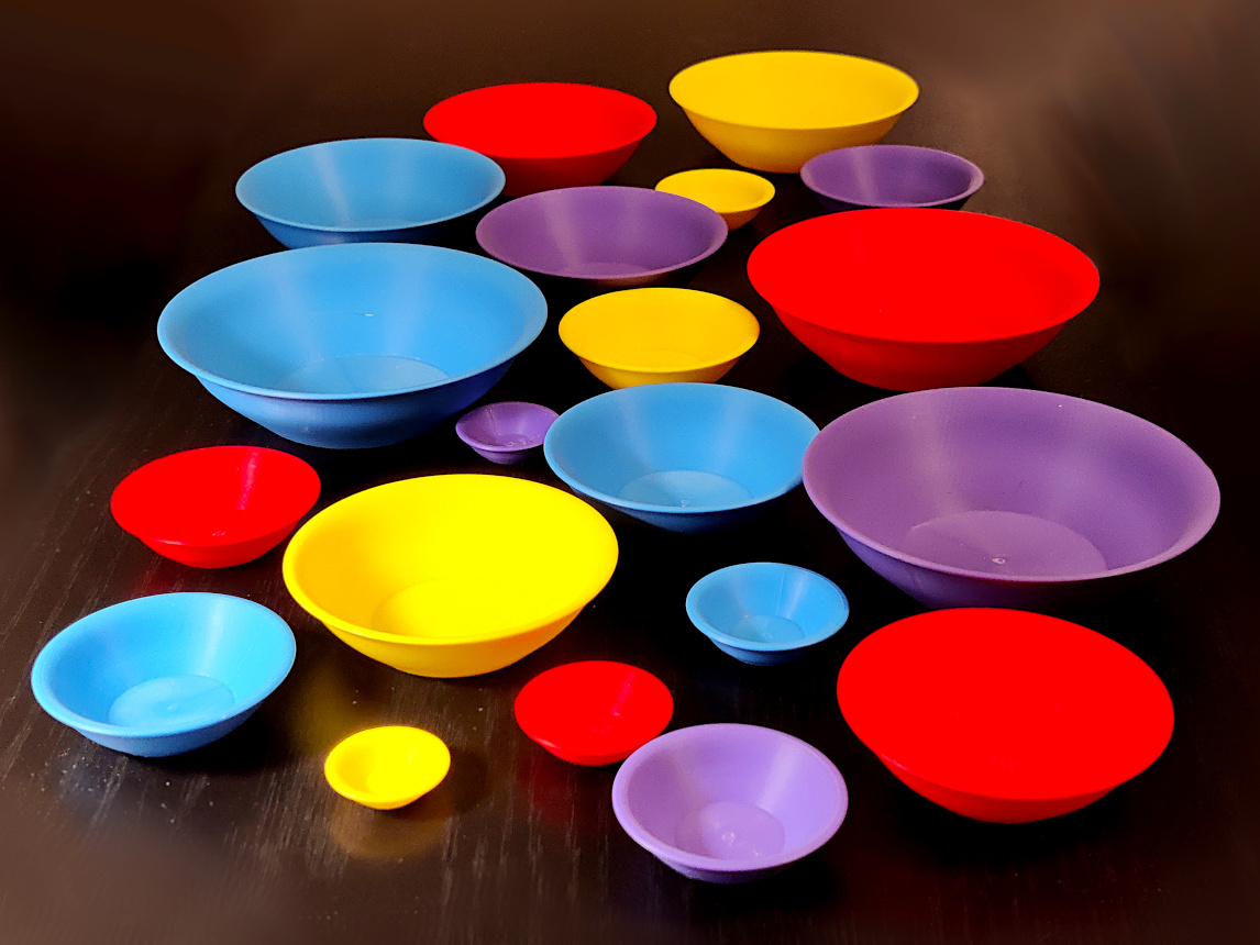 20 Tiny Nesting Bowls - 2025 Complete Redesign!