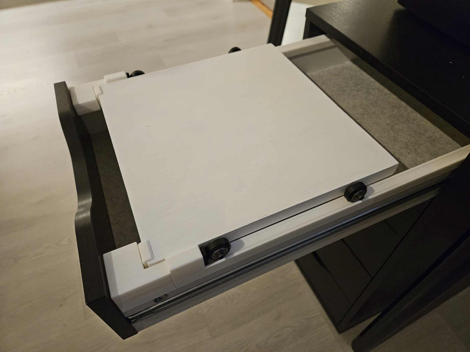Table-in-a-Drawer (IKEA ALEX Drawer Unit)