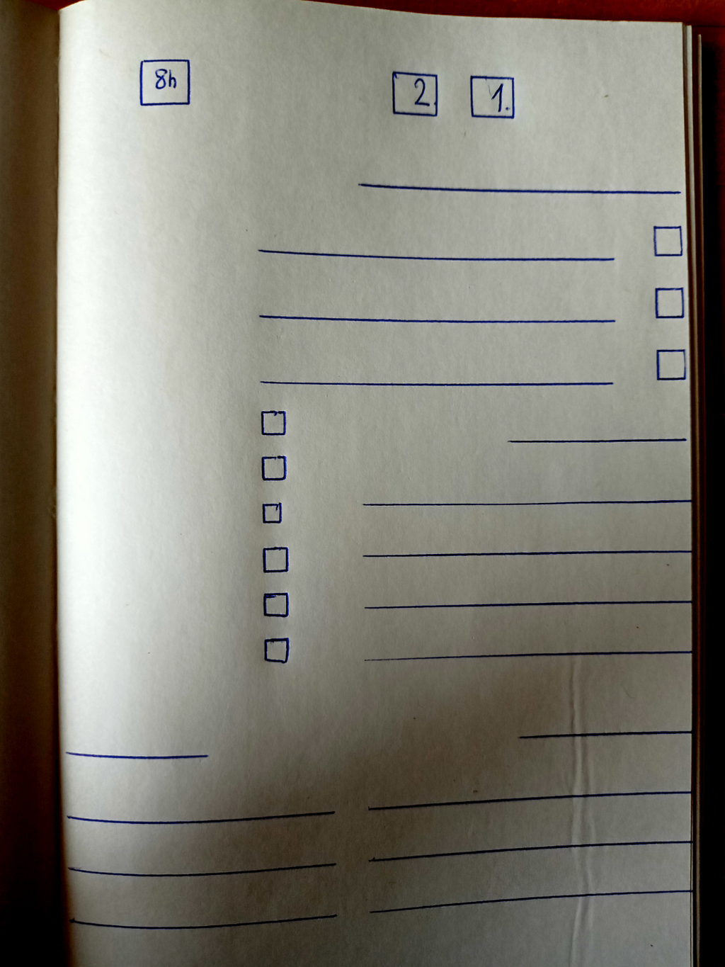 Personalized journal template