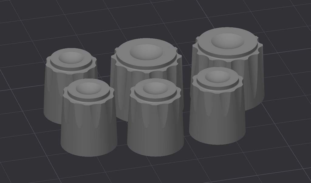 Siglent oscilloscope knobs